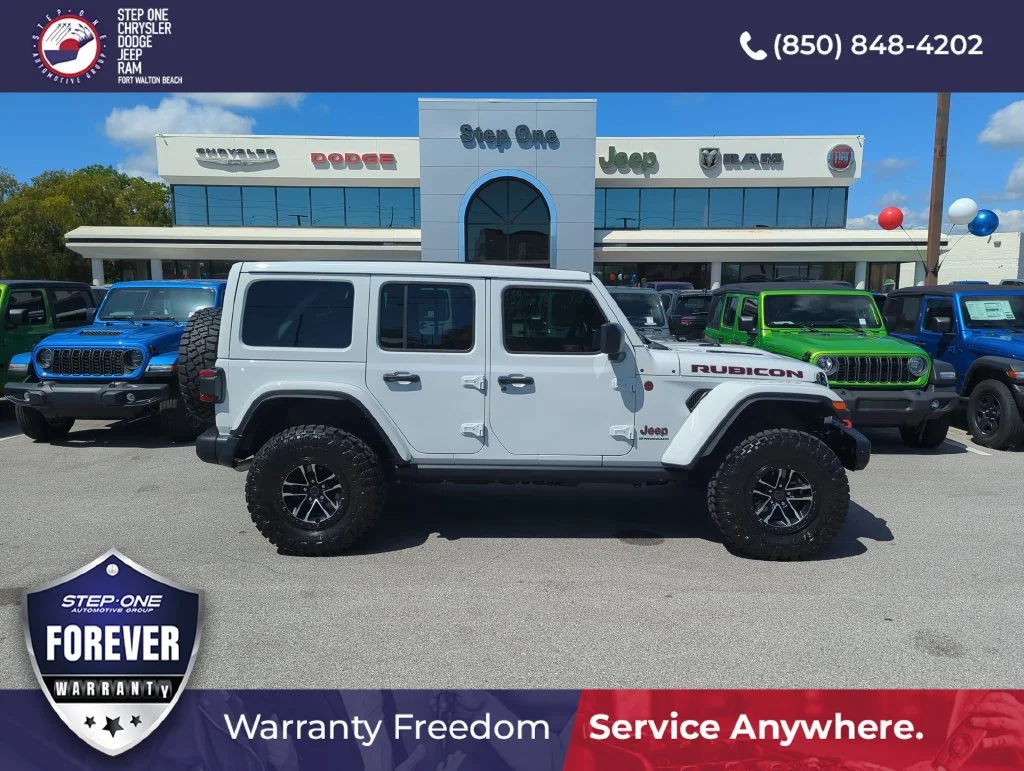 Used 2025 White Jeep Rubicon X image 7