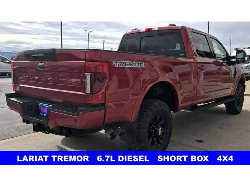 Certified Used 2022 Rapid Red Metallic Tinted Clearcoat Ford LARIAT image 30