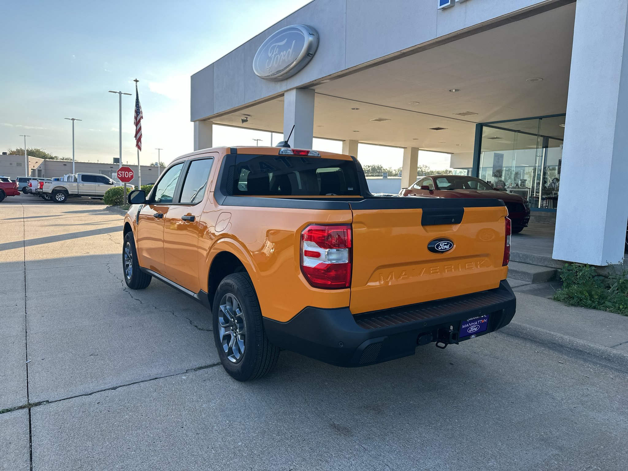 New 2026 Orange Fury Metallic Tri-Coat Ford XLT image 12
