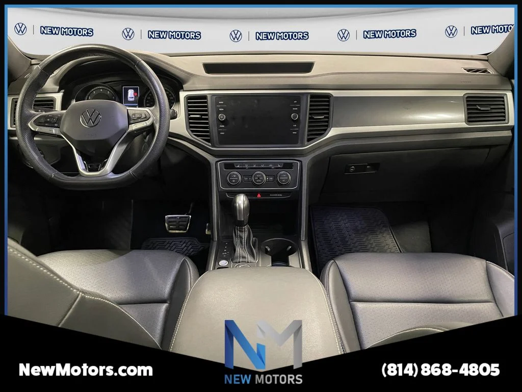 Used 2021 Pyrite Silver Metallic Volkswagen 3.6L V6 SE w/Technology R-Line image 10