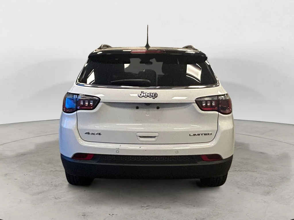 Used 2025 Bright White Jeep Limited image 5