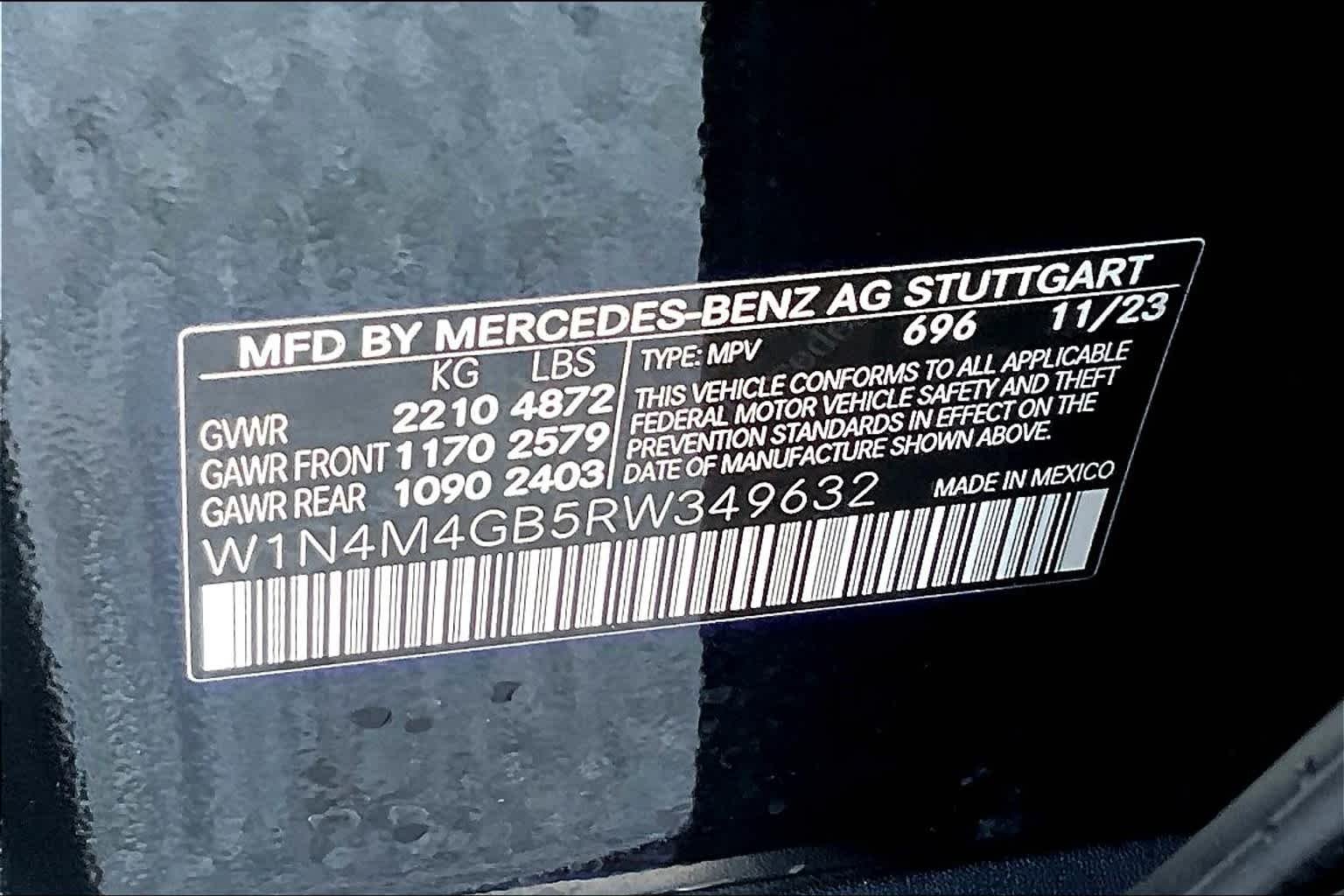 Certified Used 2024 Night Black Mercedes-Benz GLB 250 image 31