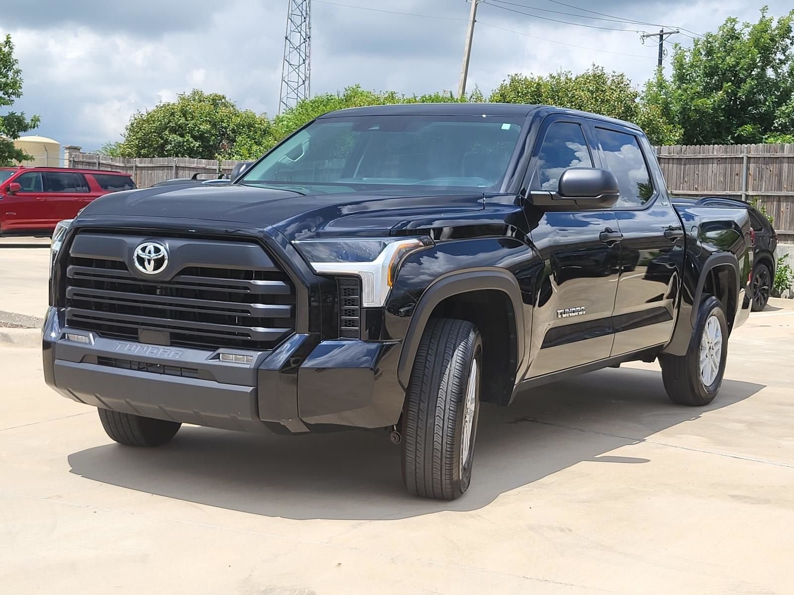 Used 2024 Midnight Black Metallic Toyota SR5 image 2