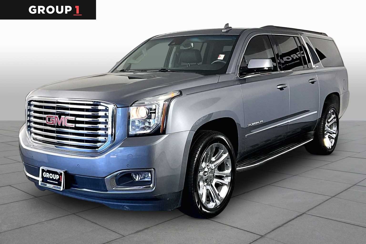Used 2018 SATIN STEEL METALLIC GMC SLT image 1