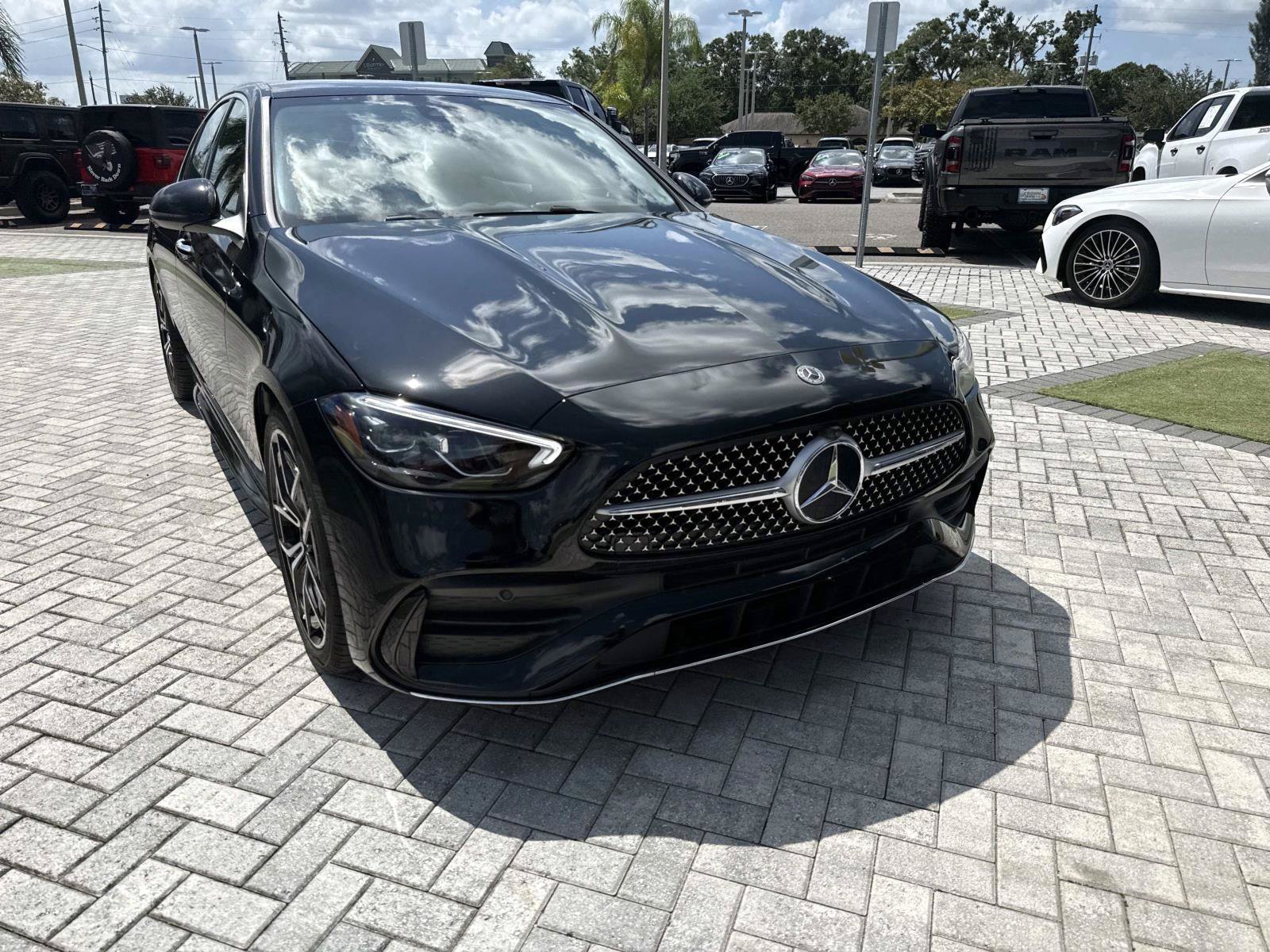 New 2026 Black Mercedes-Benz C 300 Sedan image 8