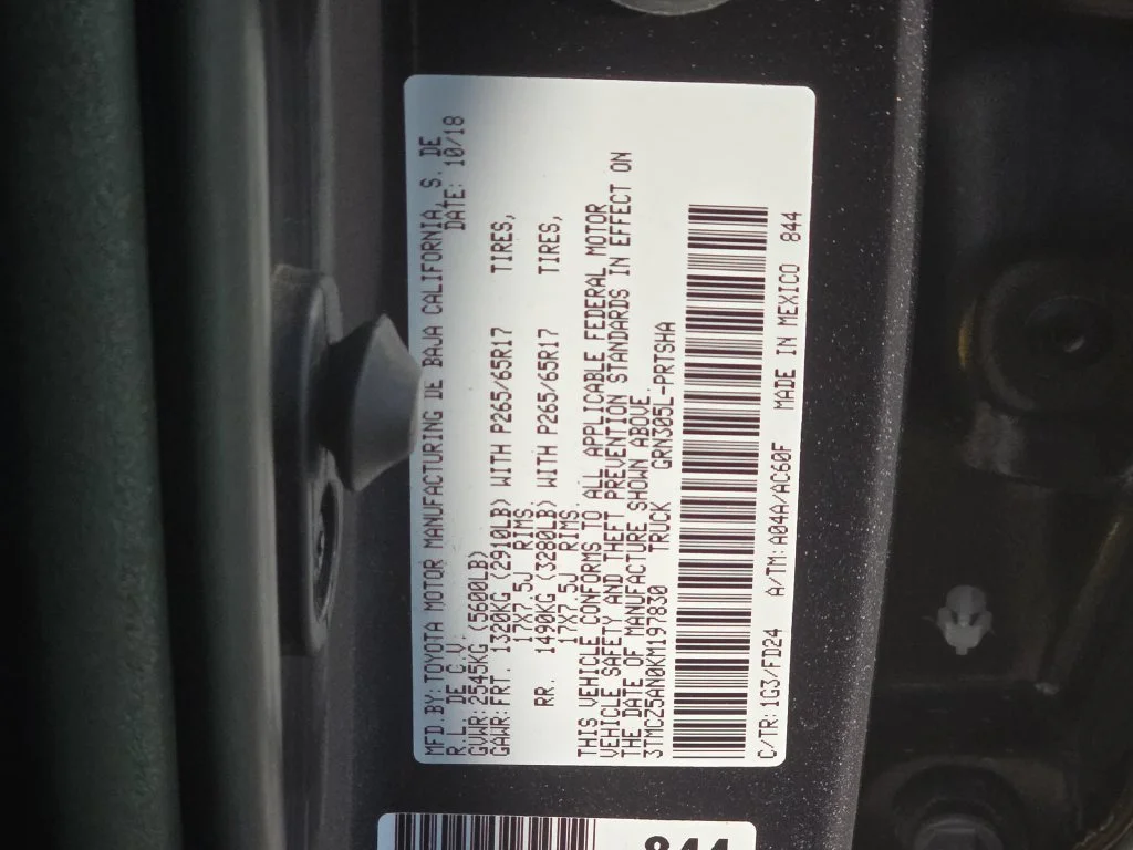 Used 2019 Gray Toyota TRD Sport image 15