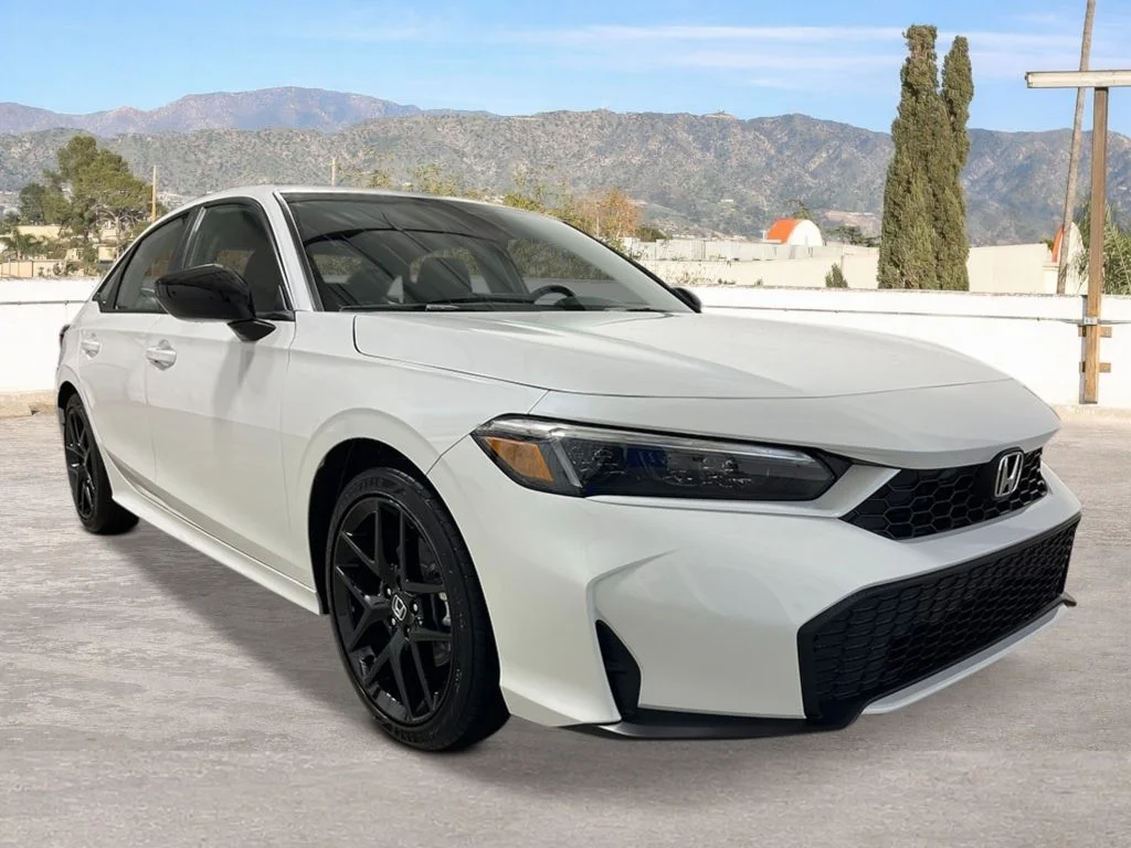 New 2026 Platinum White Pearl Honda Sport image 9
