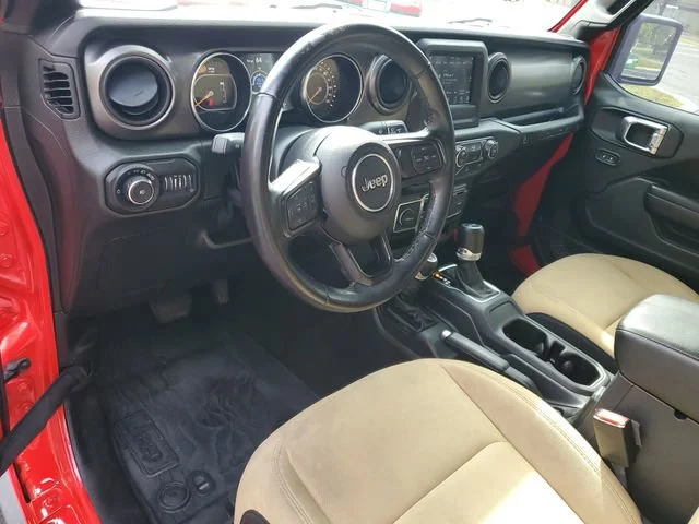 Used 2021 Firecracker Red Clearcoat Jeep Unlimited Willys image 6