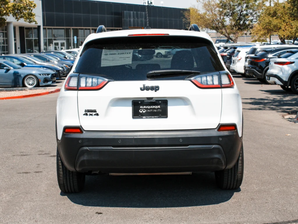 Used 2023 Bright White Clearcoat Jeep Altitude Lux image 6