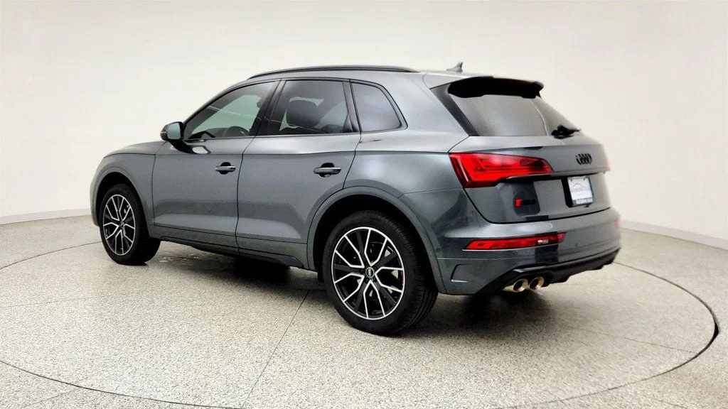 Used 2022 Daytona Gray Pearl Effect Audi Prestige 3.0 TFSI quattro w/ Sport Exhaust Tips, Black Optic Pkg image 7