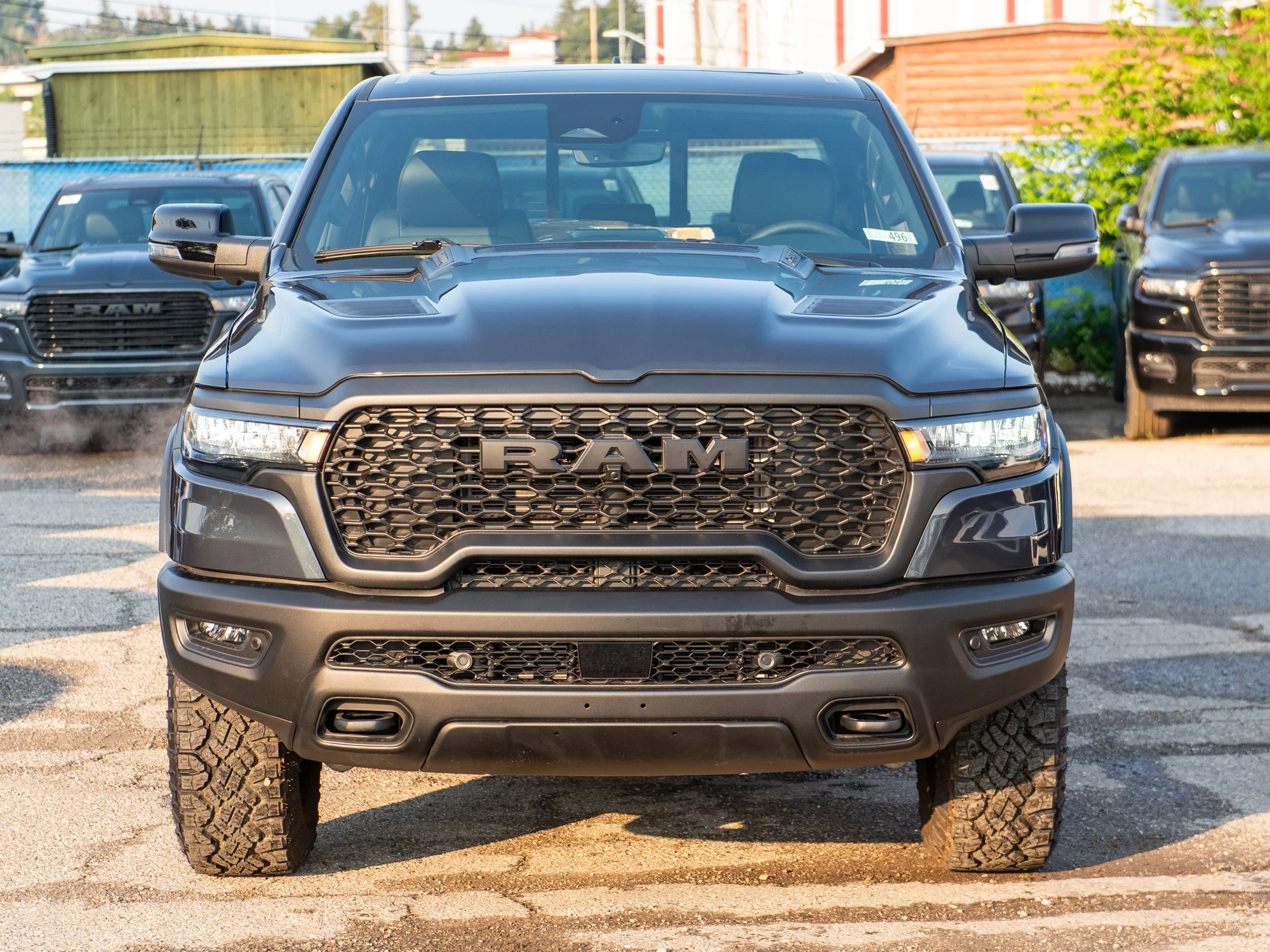 New 2026 Blue RAM Rebel* Crew Cab 4x4, Level 2 Equip Group, Panoramic Sunroof, 33 Inch A/T Tires image 11