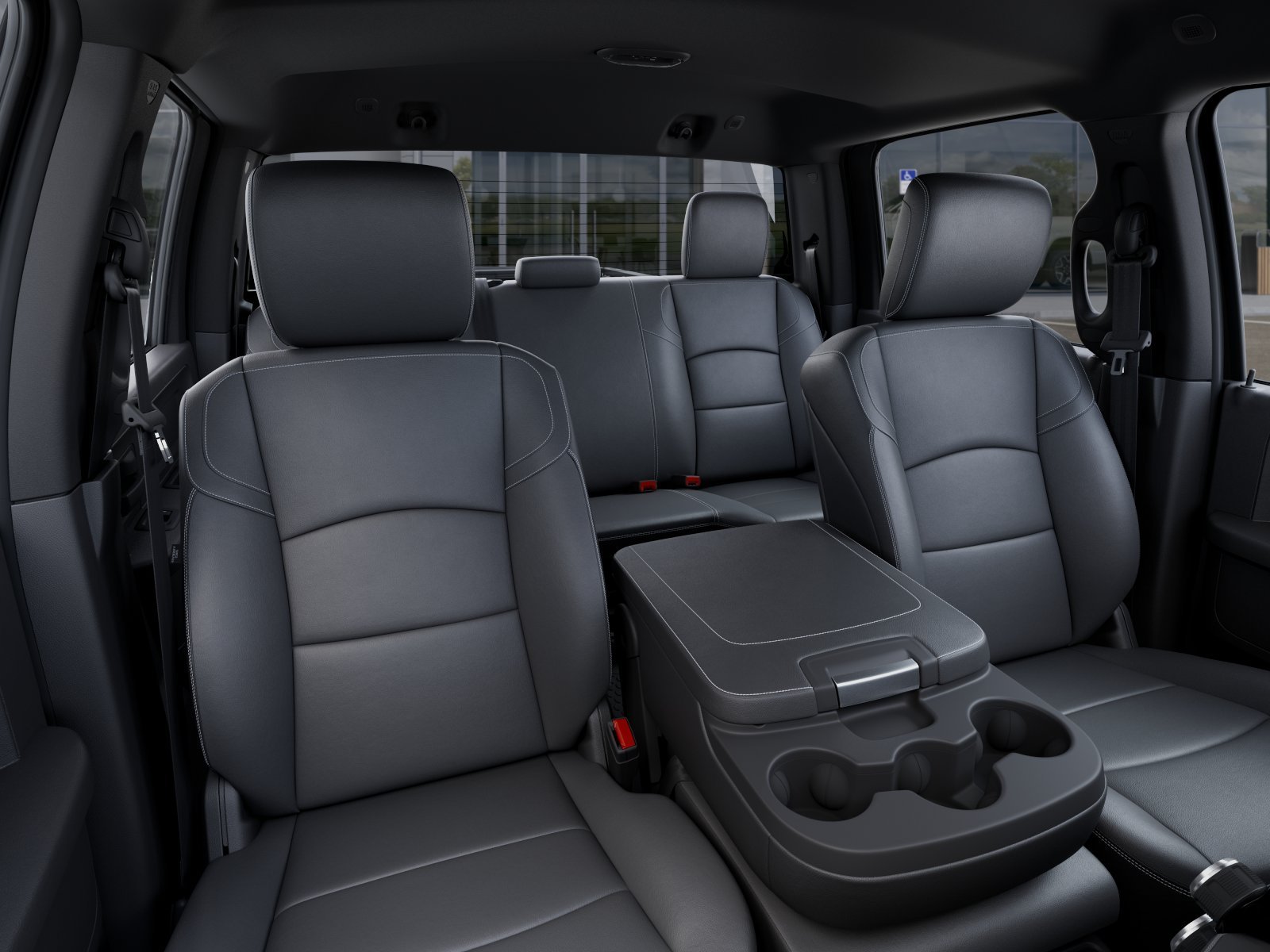 New 2026 Ceramic Gray Clear-Coat Exterior Paint RAM Tradesman Crew Cab 4x4 6