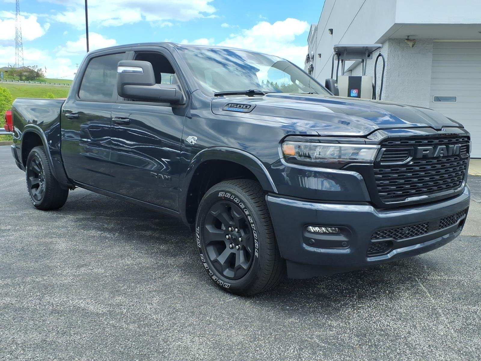 New 2026 Forged Blue Metallic Exterior Paint RAM Big Horn image 2