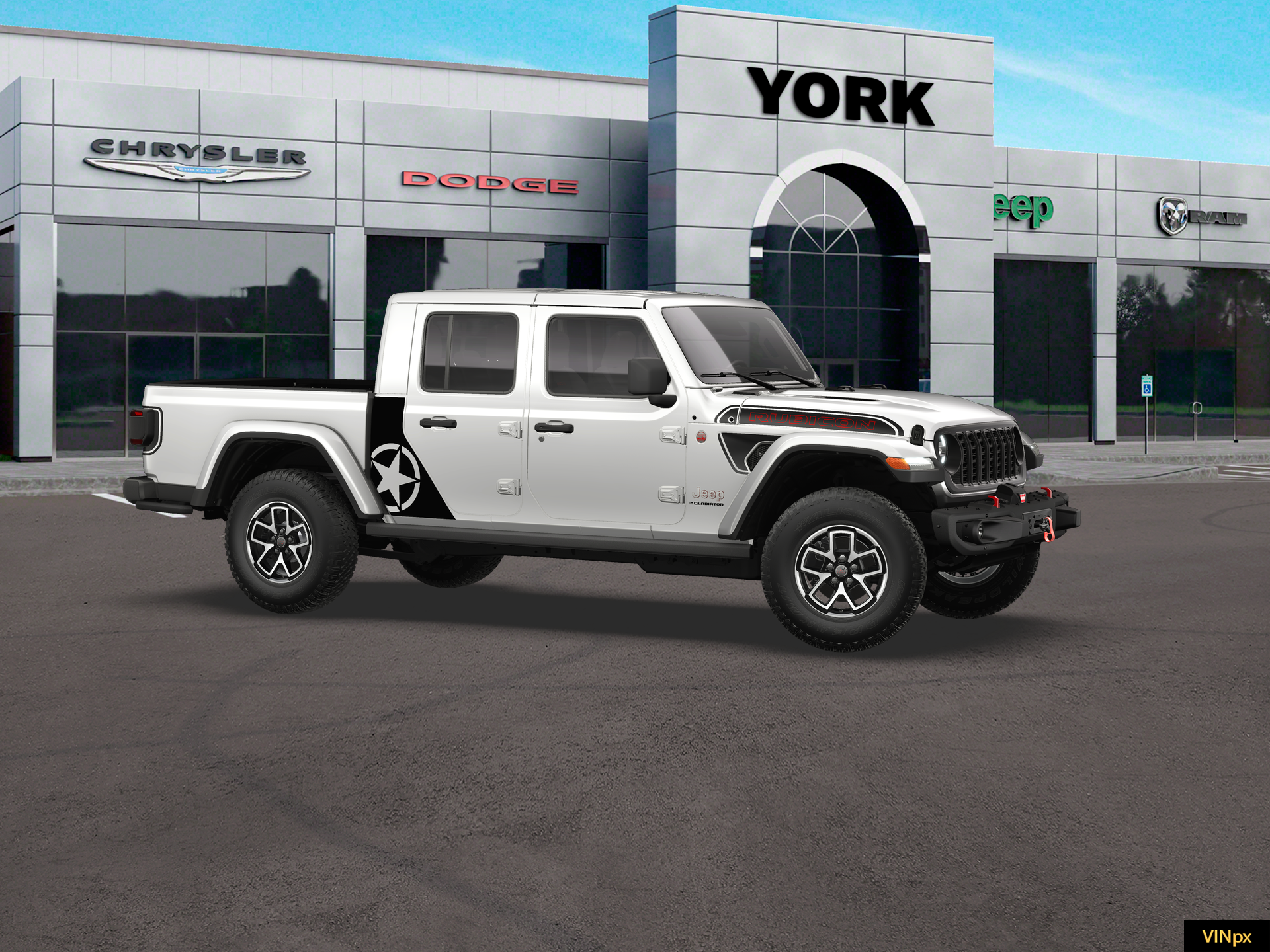 New 2026 Bright White Clear-Coat Exterior Paint Jeep  image 22