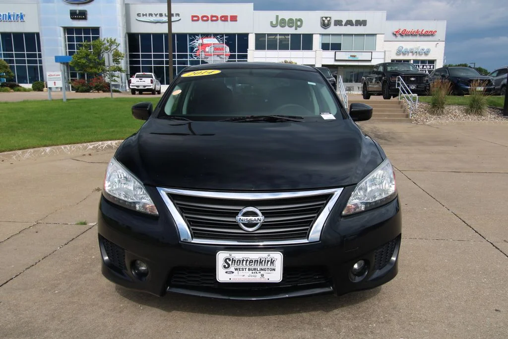 Used 2014 Nissan Sentra SR with VIN 3N1AB7AP6EY252984 for sale in West Burlington, IA