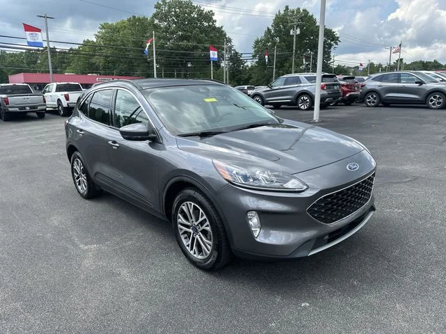 Certified Used 2021 Carbonized Gray Metallic Ford SEL image 11
