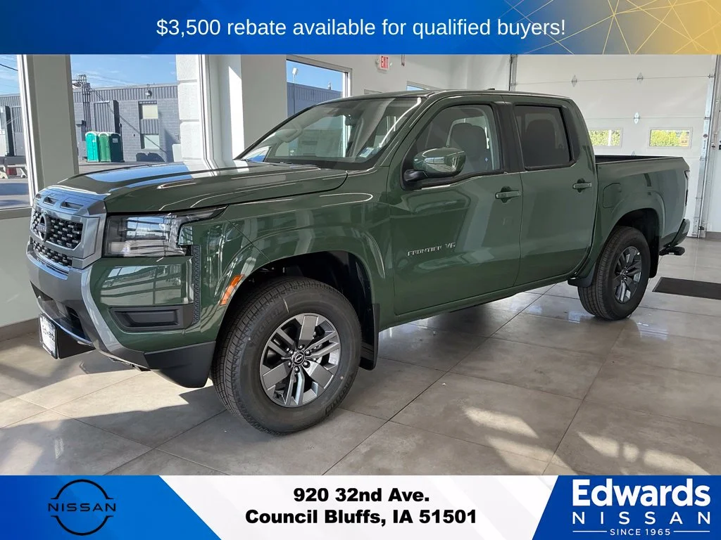 New 2027 Tactical Green Metallic Nissan Crew Cab SV image 3