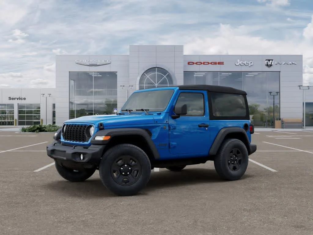 New 2026 Hydro Blue Pearlcoat Jeep Sport image 2