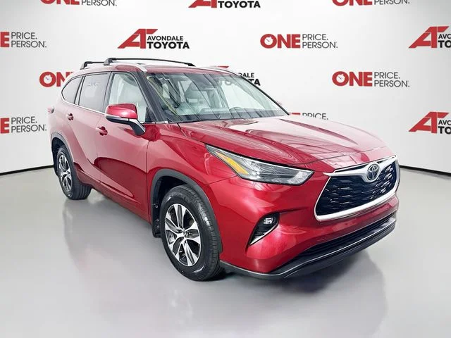 Used 2023 Red Toyota XLE image 1