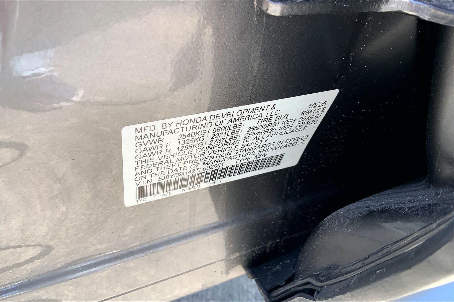Certified Used 2026 Liquid Carbon Metallic Acura with Technology Package image 34