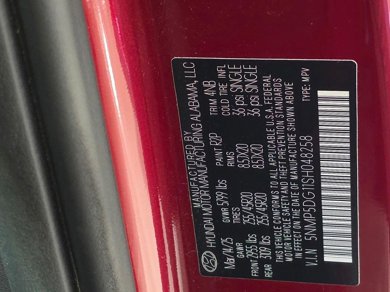 New 2025 Ultimate Red Hyundai Calligraphy image 35