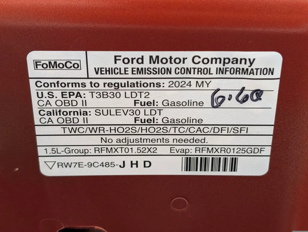 Certified Used 2024 Chili Pepper Red Ford Heritage image 24