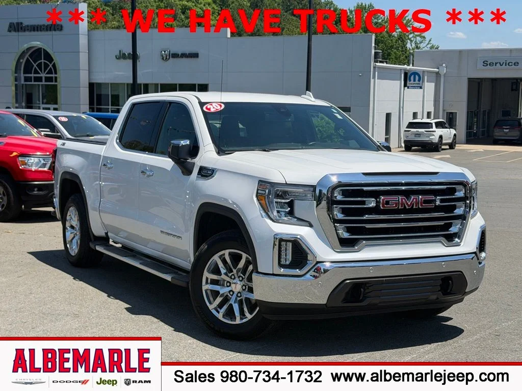 Used 2020 White GMC SLT image 1