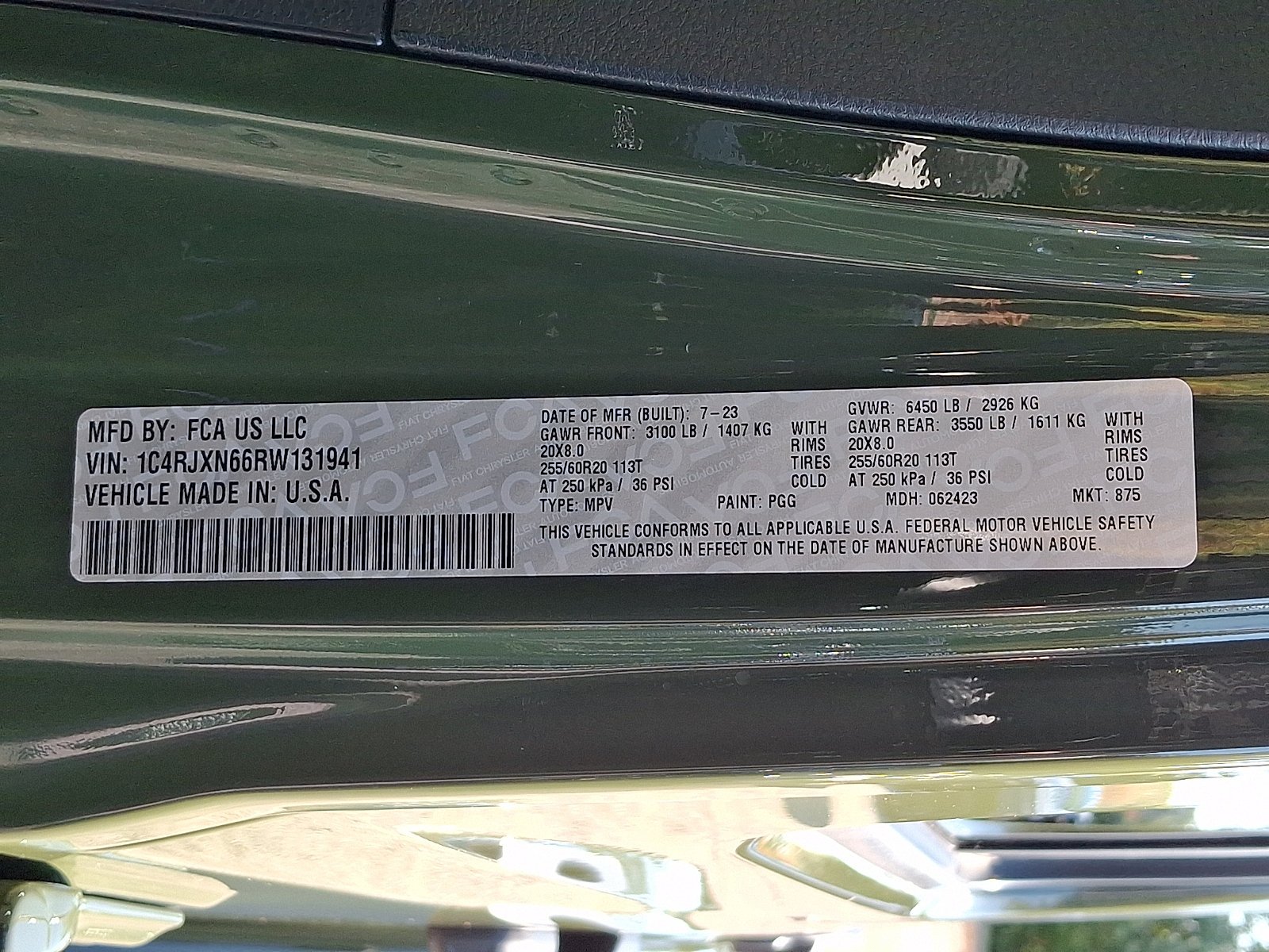 Used 2024 Sarge Green Clearcoat Jeep Sport S image 26