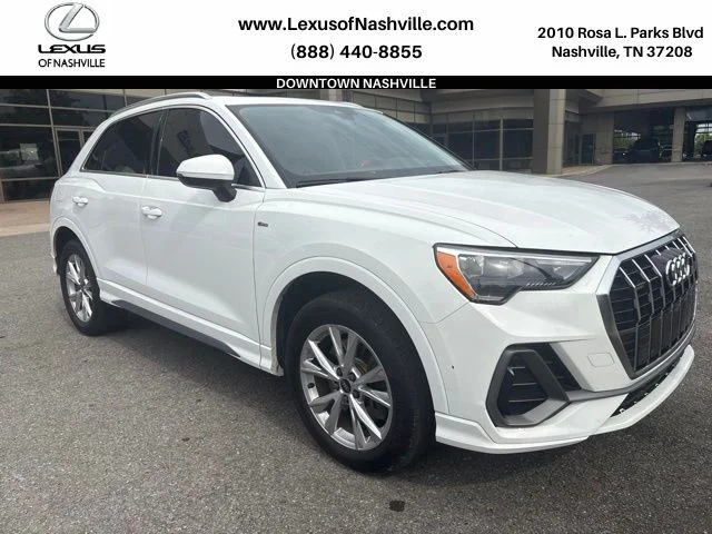 Used 2022 White Audi Premium image 1