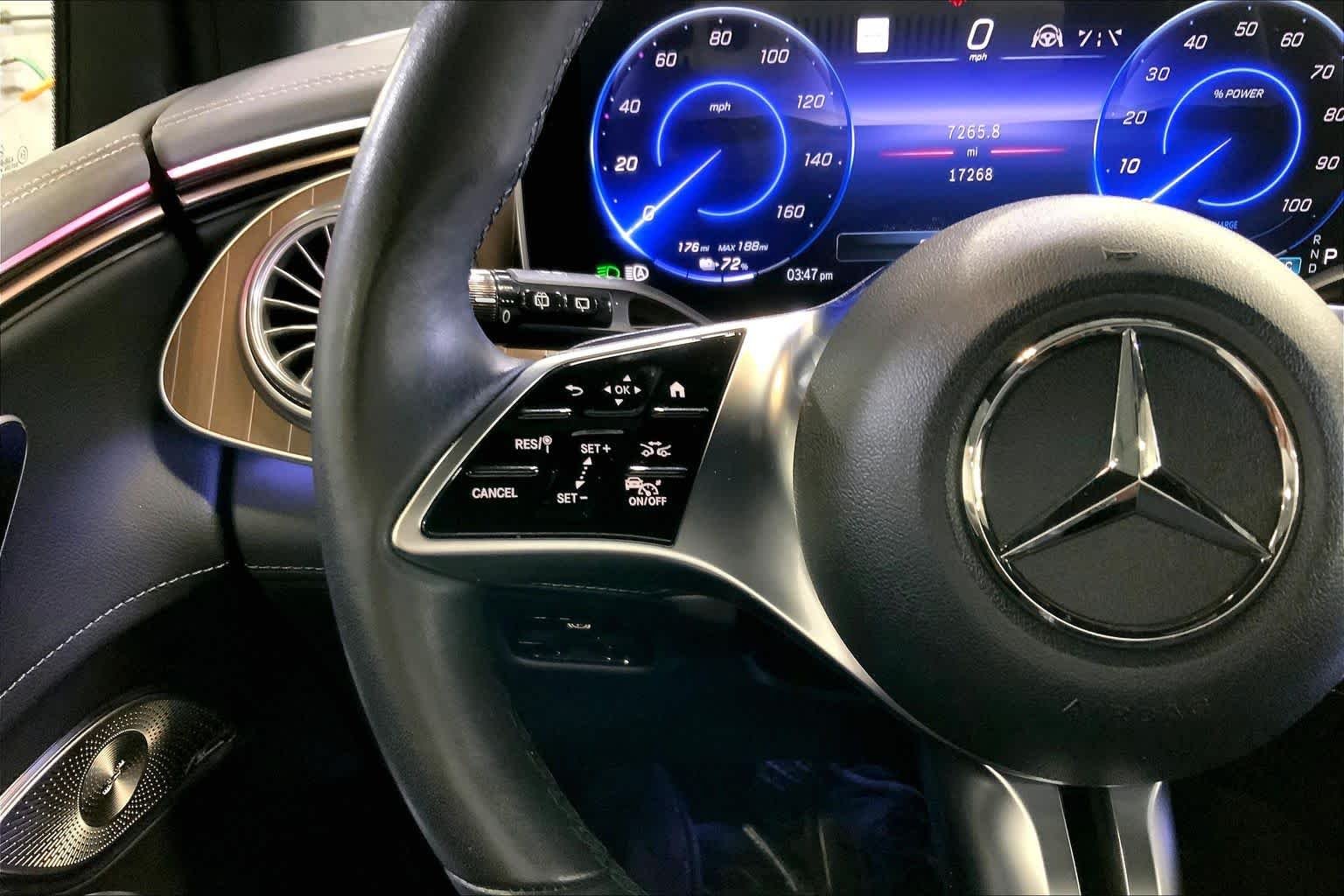 Certified Used 2023 Selenite Grey Metallic Mercedes-Benz EQE 500 image 23