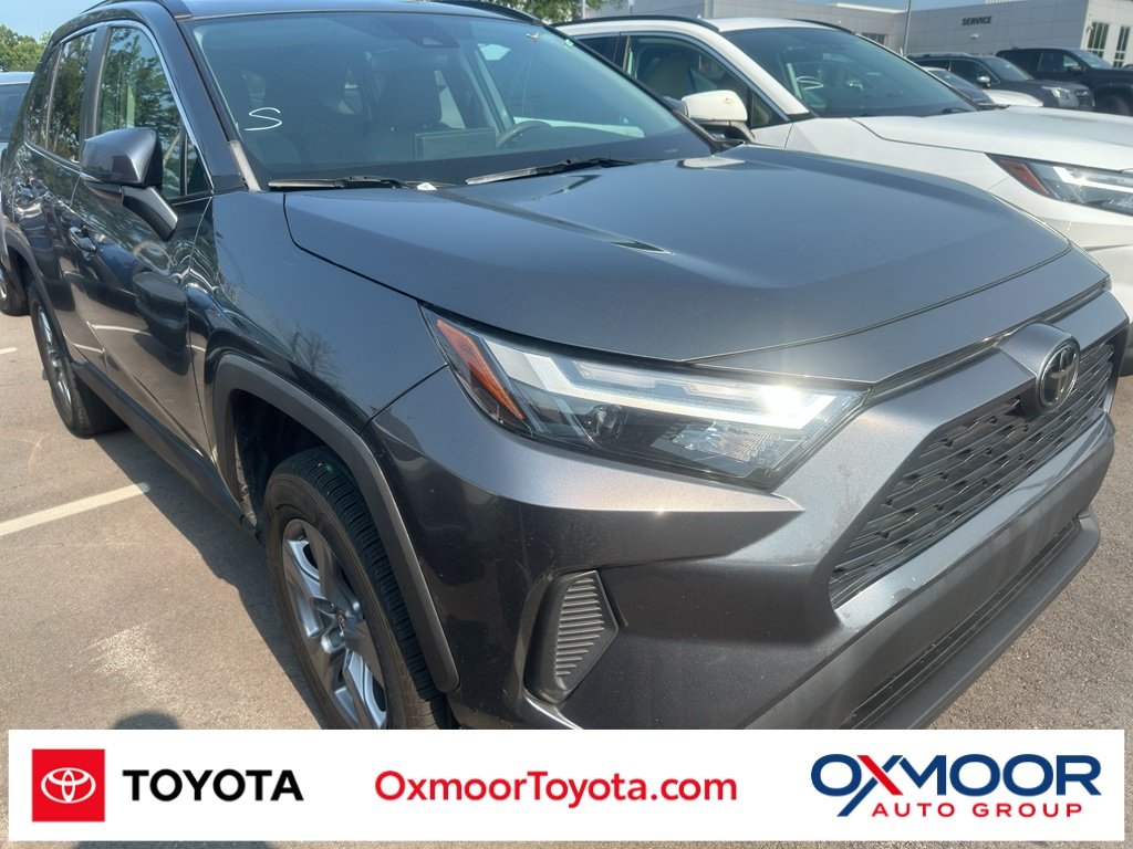 Used 2022 Magnetic Gray Metallic Toyota XLE image 1