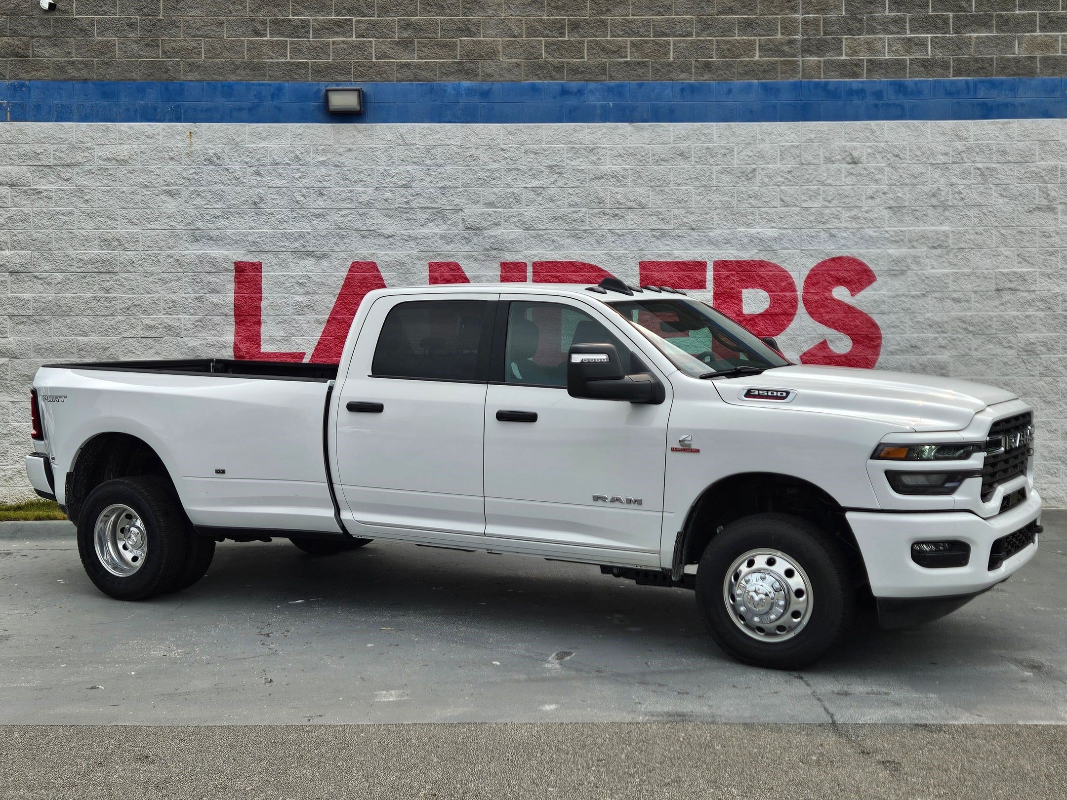 New 2026 Bright White Clear-Coat Exterior Paint RAM Big Horn image 1
