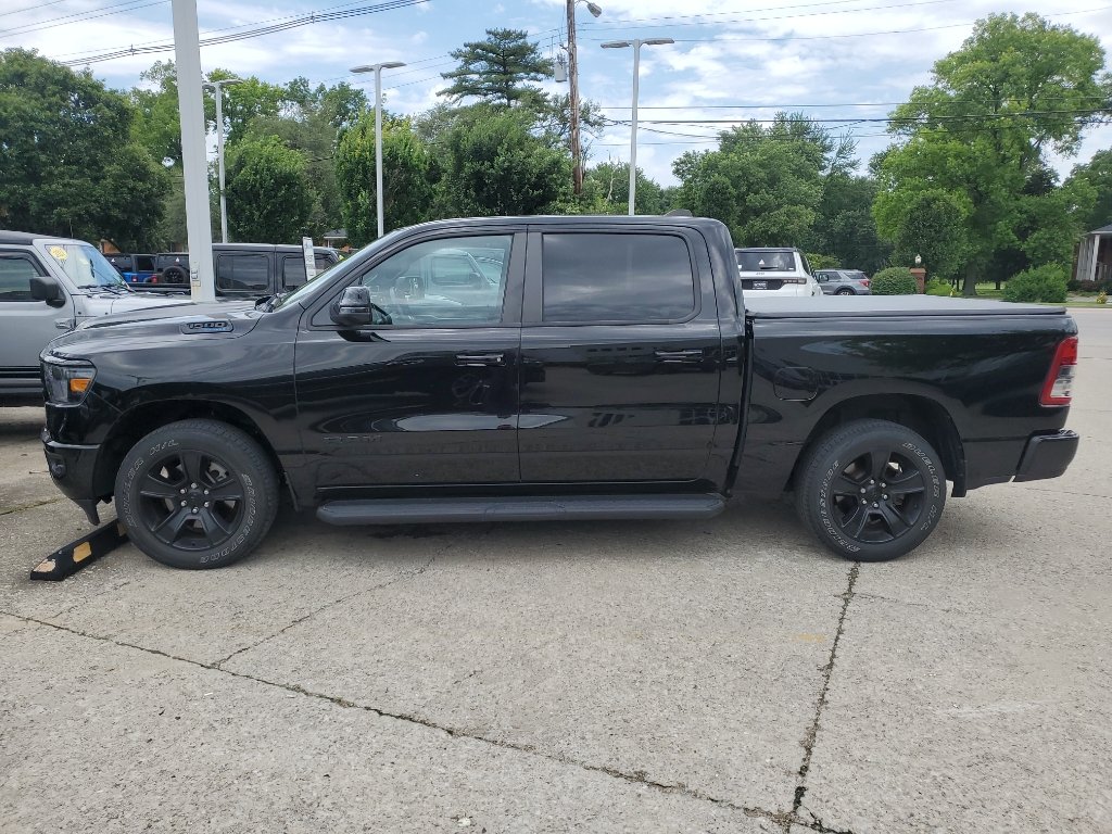 Used 2024 Diamond Black Crystal Pearlcoat Ram Big Horn image 2