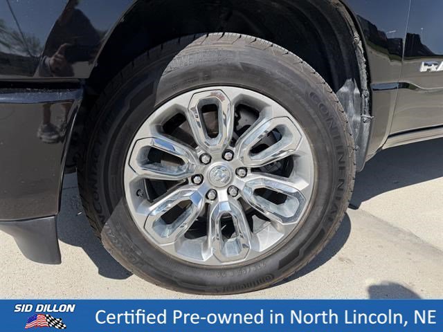 Used 2023 Diamond Black Crystal Pearlcoat Ram Laramie image 9