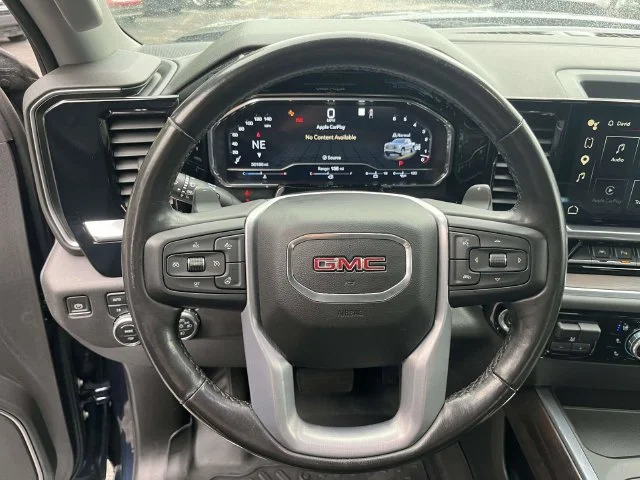Certified Used 2022 Pacific Blue Metallic GMC SLT image 25