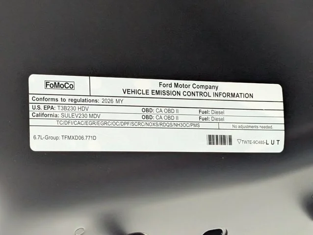 New 2026 Agate Black Metallic Ford F-250® Lariat® image 68