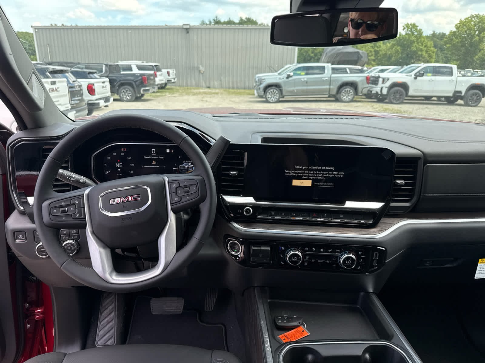 New 2026 Volcanic Red Tintcoat GMC SLT image 15