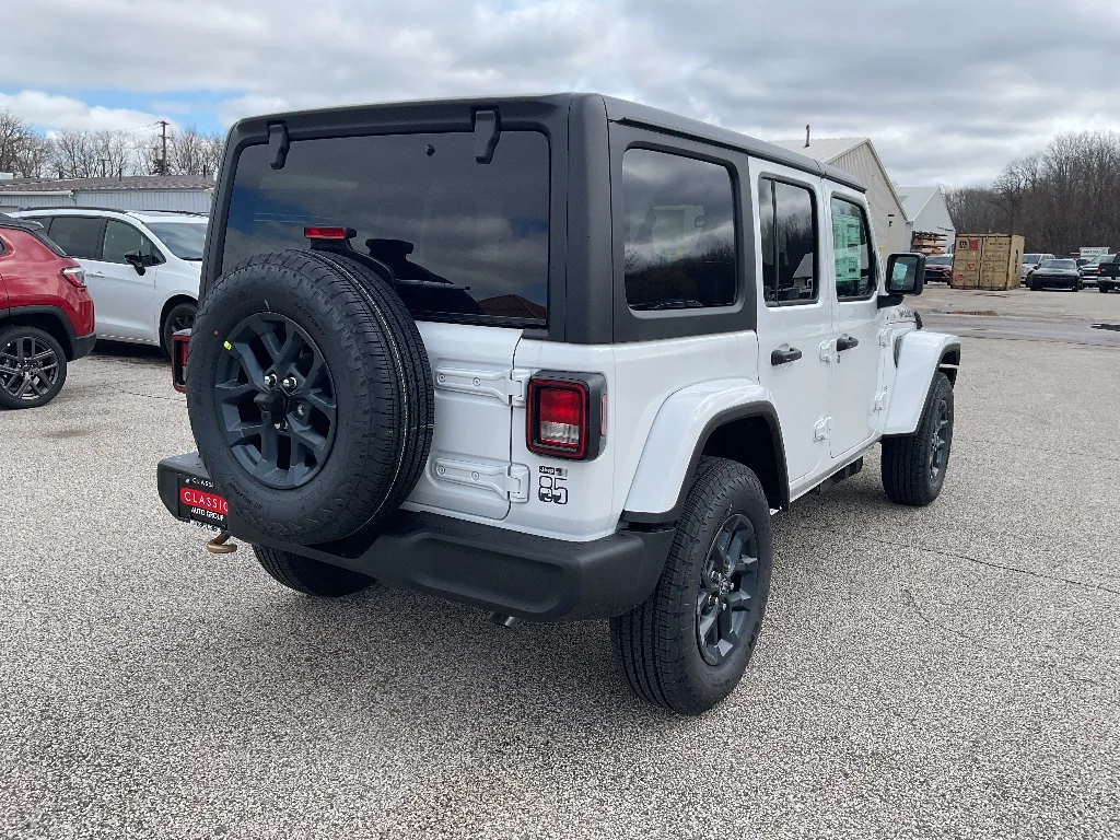New 2026 Bright White Clearcoat Jeep 85th Anniversary image 7
