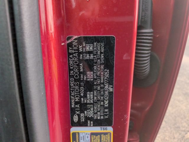 Used 2021 Orange Kia LX image 34