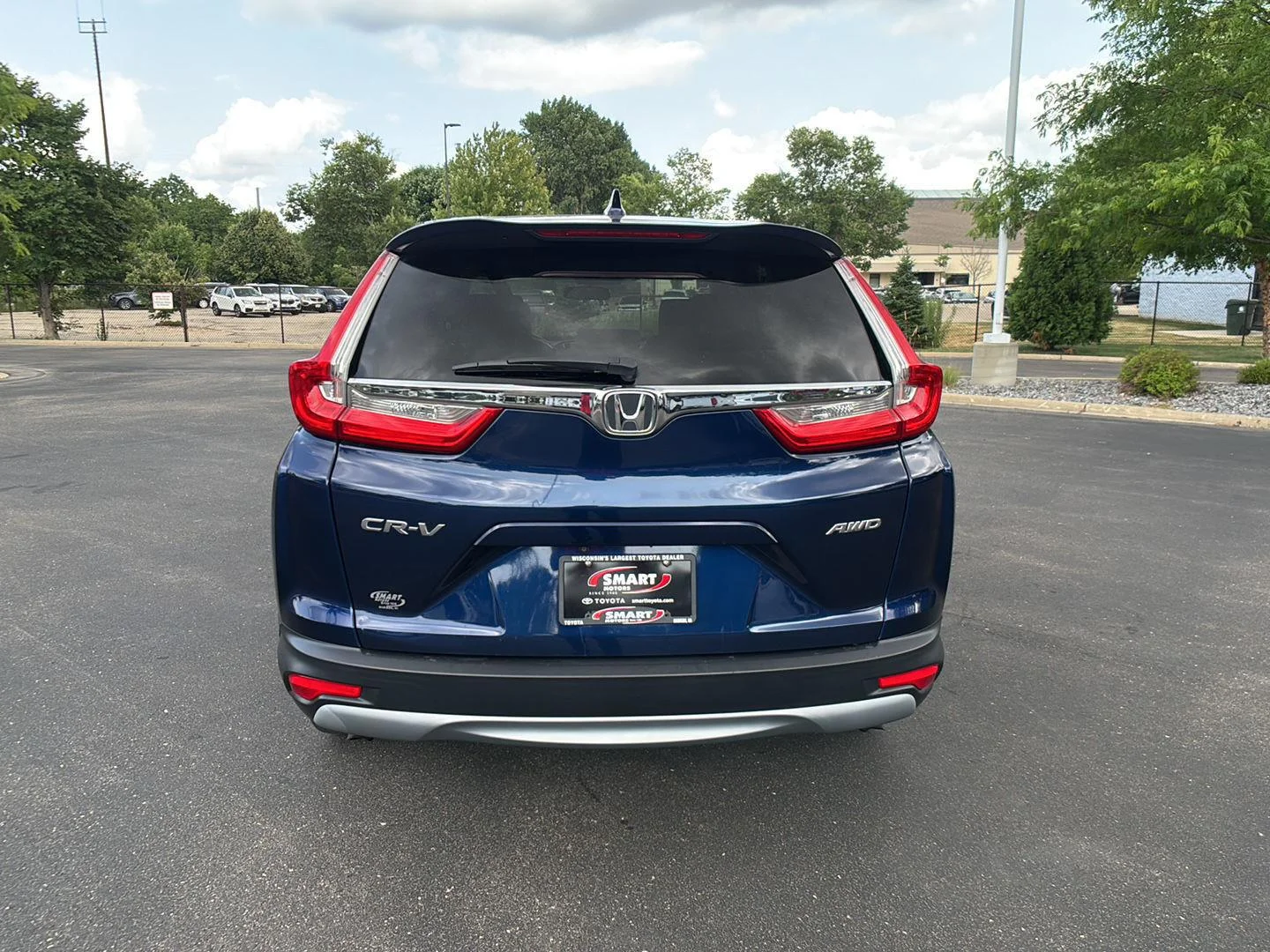 Used 2018 Obsidian Blue Pearl Honda EX image 10