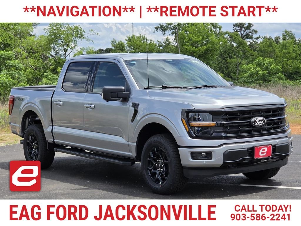 New 2026 Iconic Silver Metallic Ford XLT image 1