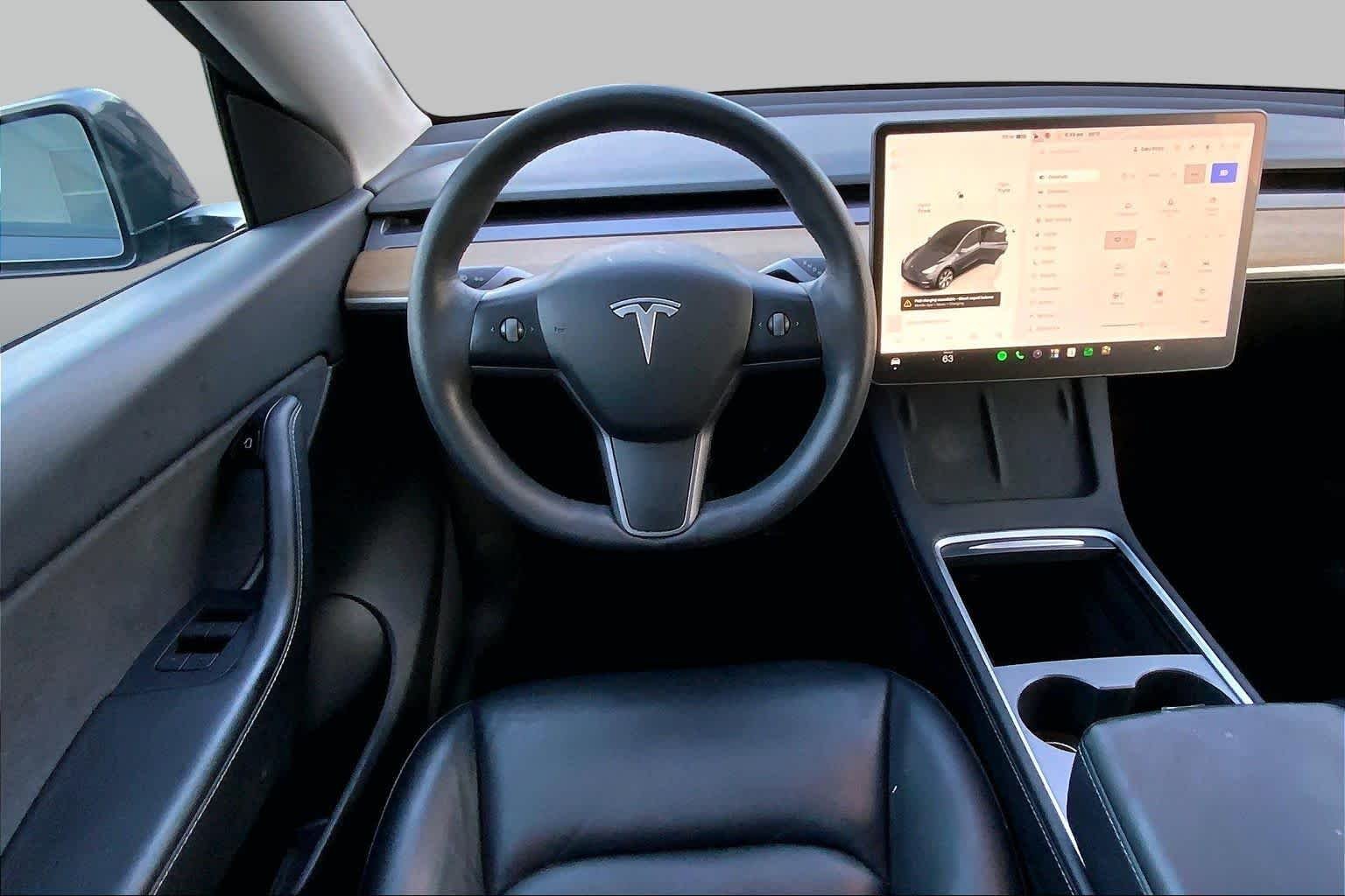 Used 2022 Deep Blue Metallic Tesla Long Range image 5