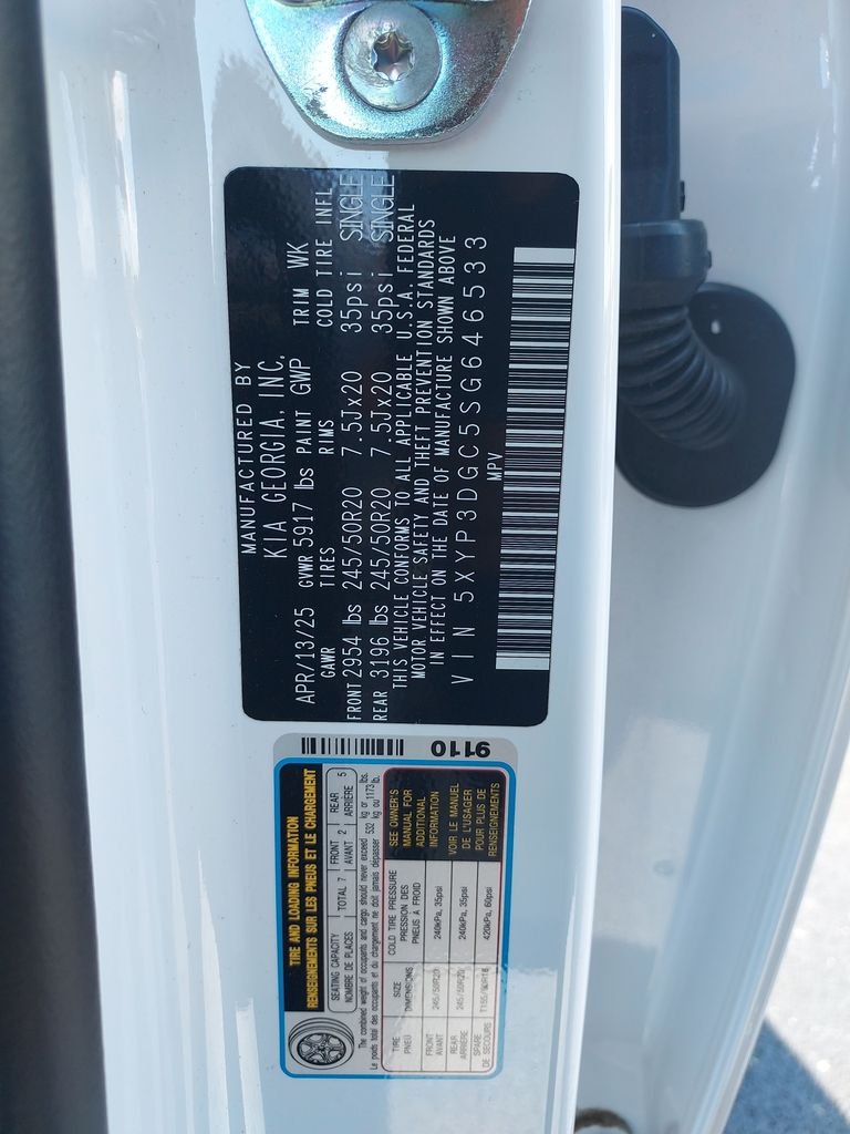 Used 2025 White Kia EX image 26