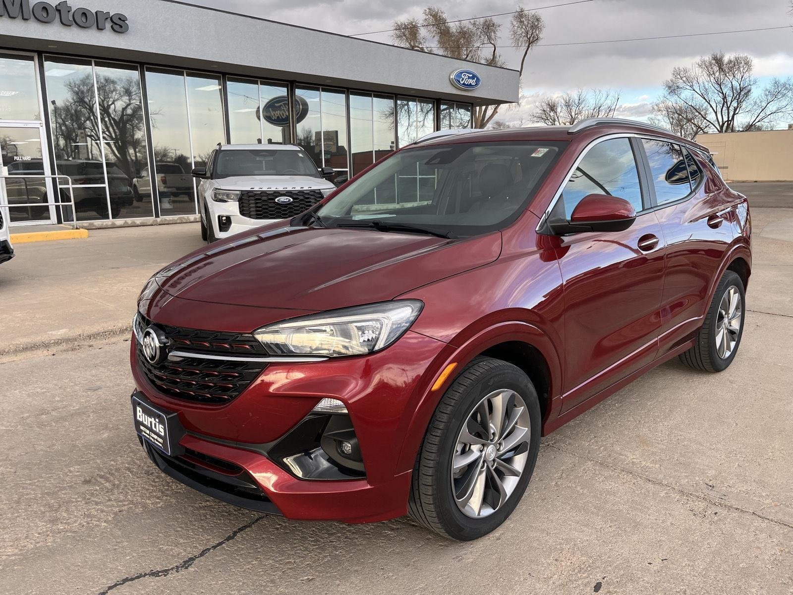 Certified 2022 Buick Encore GX Select with VIN KL4MMESLXNB118346 for sale in Garden City, KS