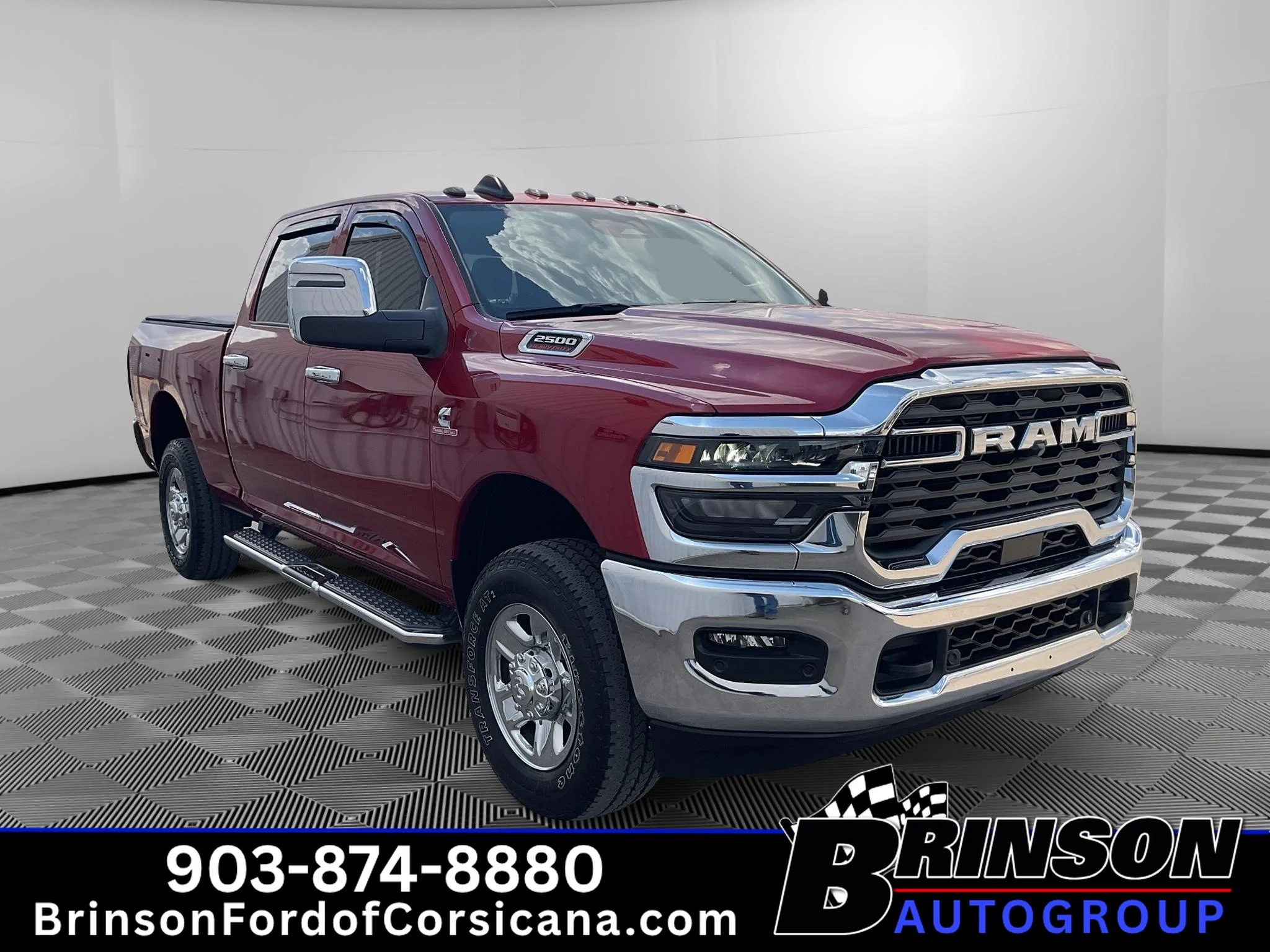 Used 2025 Molten Red Pearlcoat Ram Tradesman image 3