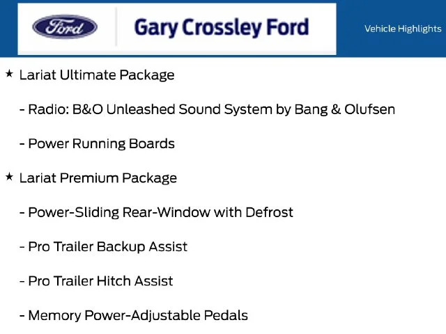 New 2027 Star White Metallic Tri-Coat Ford F-250® Lariat® image 4