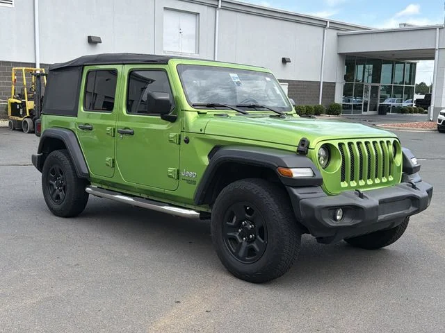 Used 2019 Green Jeep Unlimited Sport image 15