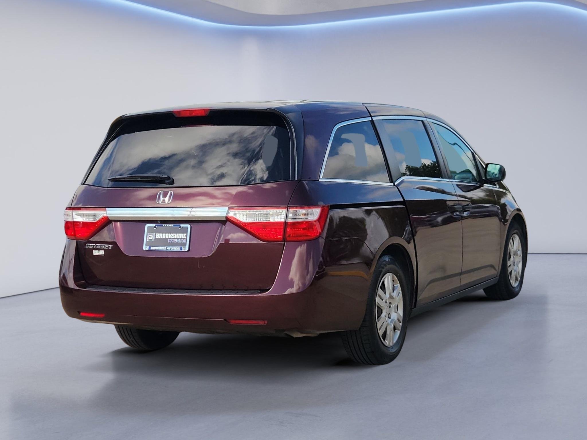 Used 2013 Dark Cherry Pearl Honda LX image 6