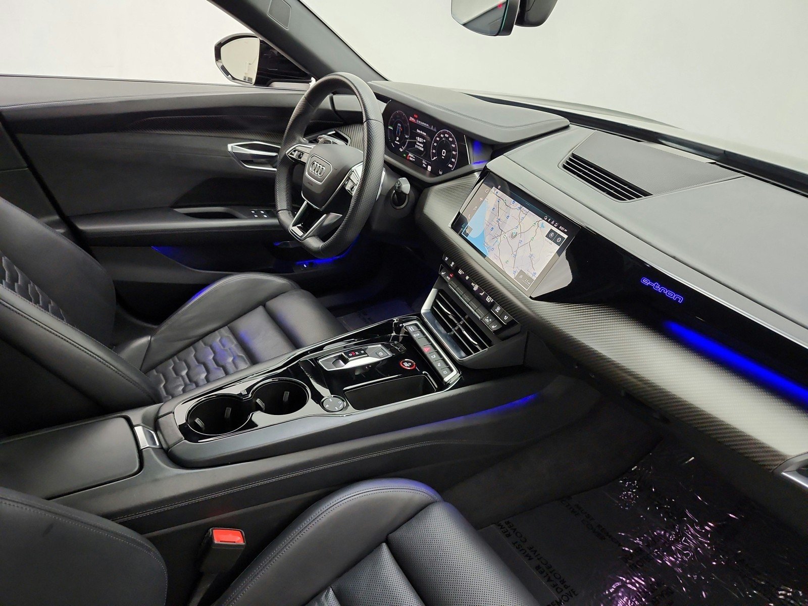 Used 2022 Mythos Black Metallic Audi Prestige image 17