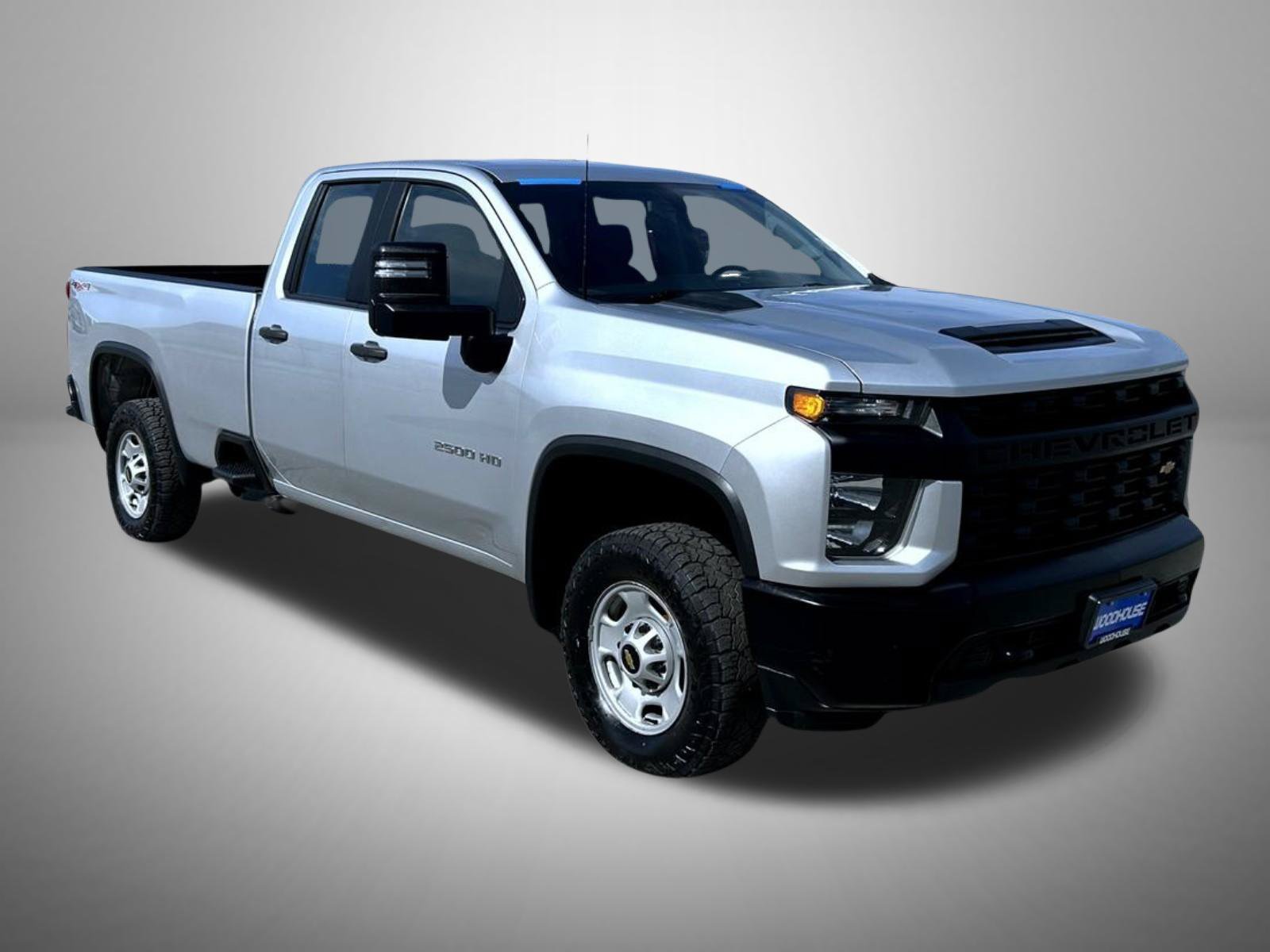 Certified Used 2020 SILVER ICE METALLIC Chevrolet Work Truck image 4